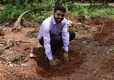 Adopt a tree: Plantation drive at AIMIT